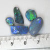 Rough Black Opal Rubs Parcel Lightning Ridge