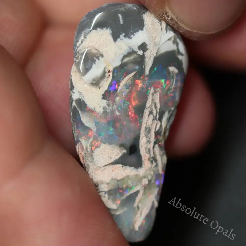 11.30 Cts Australian Opal Rough Lightning Ridge Polished Specimen