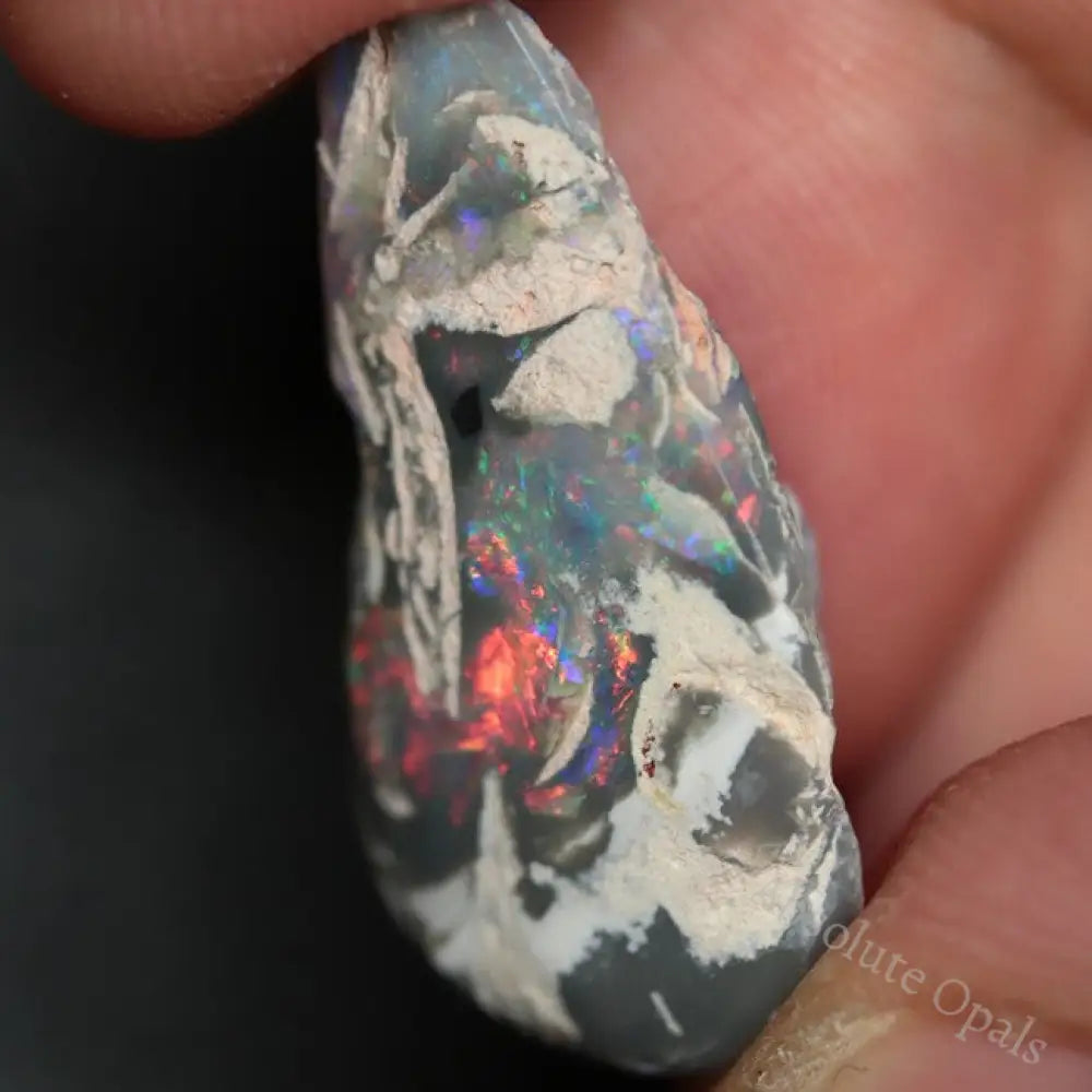 11.30 Cts Australian Opal Rough Lightning Ridge Polished Specimen