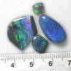 11.43 cts Rough Black Opal Rubs Parcel Lightning Ridge