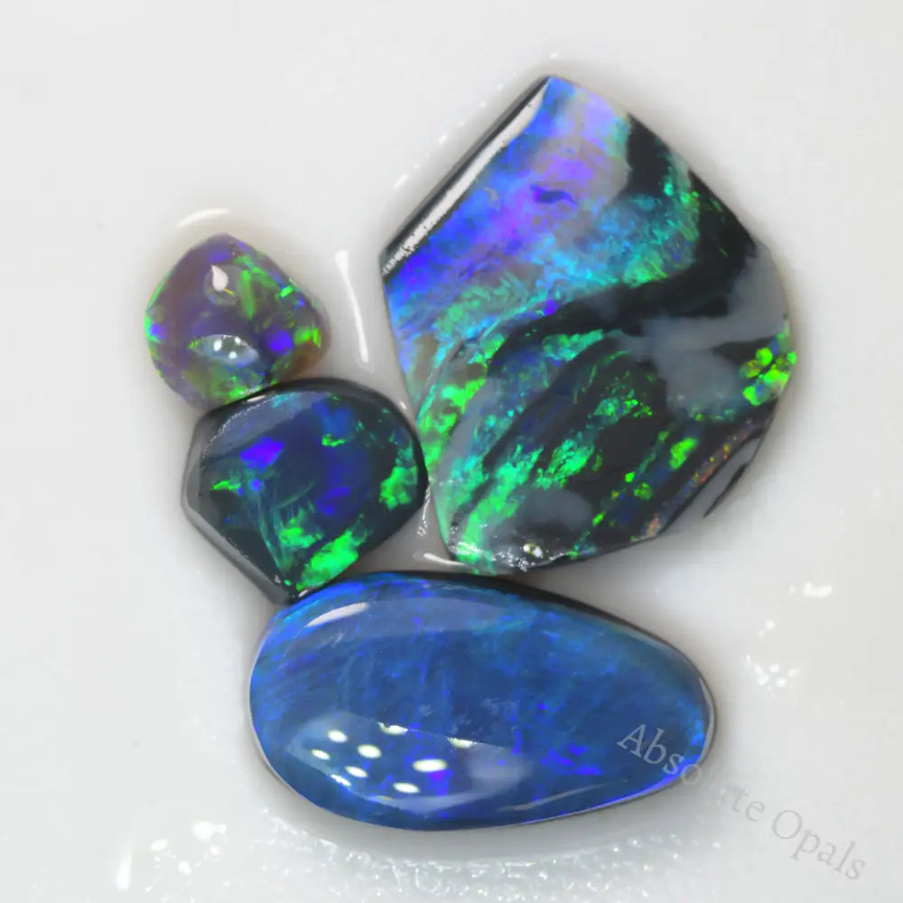 black rough opal