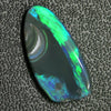 11.48 Cts Australian Black Opal Solid Loose Cut Stone Lightning Ridge