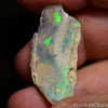 11.7 Cts Australian Opal Rough Lightning Ridge Polished Specimen Wood Fossil