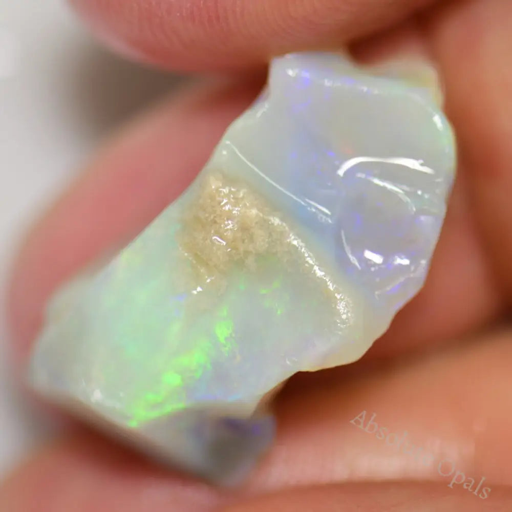 11.75 Cts Australian Single Rough Opal For Carving Lightning Ridge