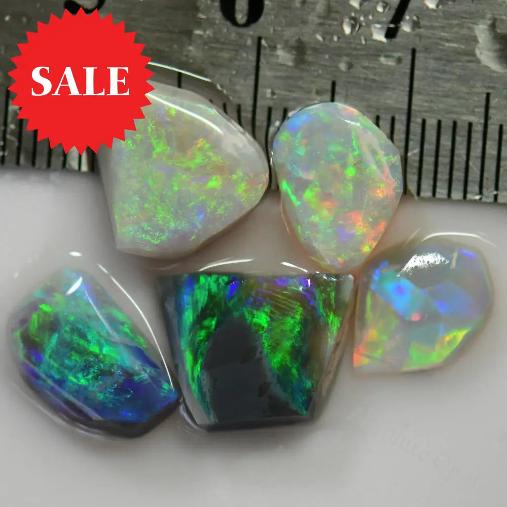 11.8 Cts Australian Opal Rough Parcel Rubs Lightning Ridge