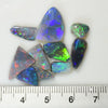 Lightning Ridge Rough Opal Rubs – Solid Australian Opal Parcel with Brilliant Fire and Dark Body Tone.