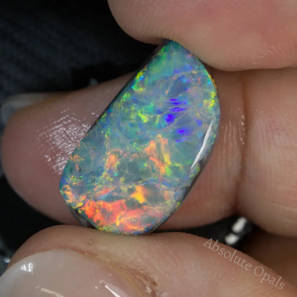 11.8 Cts Rough Opal Rub Lightning Ridge