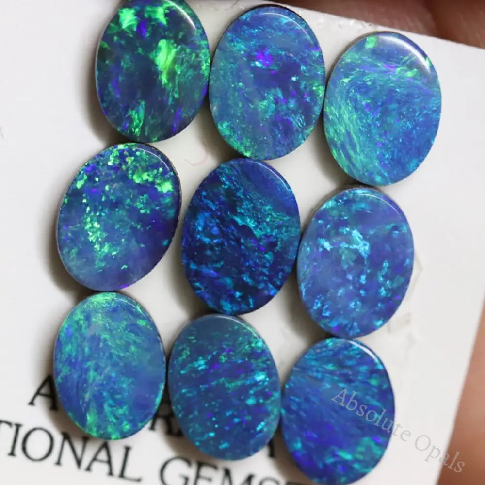 Australian Opal, Doublet Stone, Cabochon