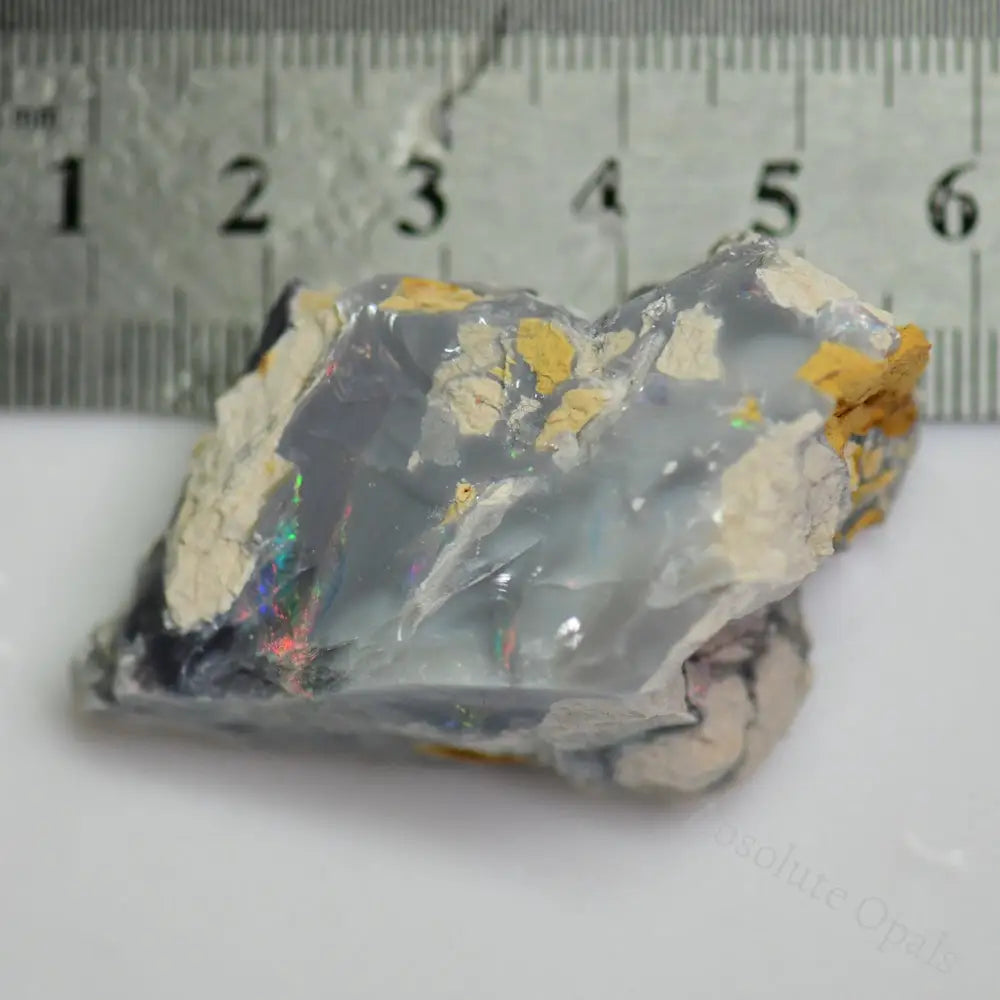 111 Cts Australian Rough Opal Lightning Ridge For Carving Single