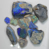 Rough Black Opal Parcel