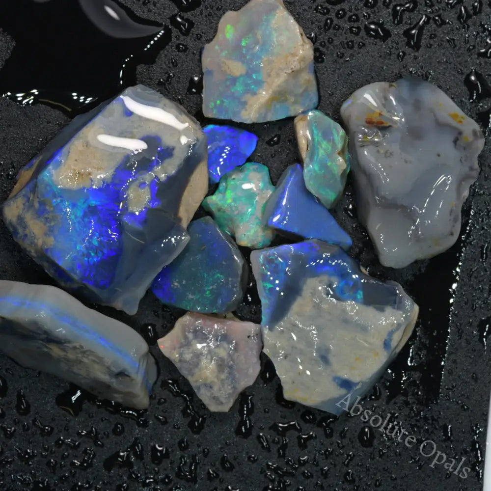 Rough opal parcel