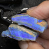 118.4 cts Australian Rough Opal Lightning Ridge  x 2 pcs