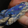 119.20 Cts Australian Lightning Ridge Black Opal Rough For Carving