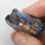 119 Cts Australian Rough Black Opal Specimen Lightning Ridge With Blue Bar