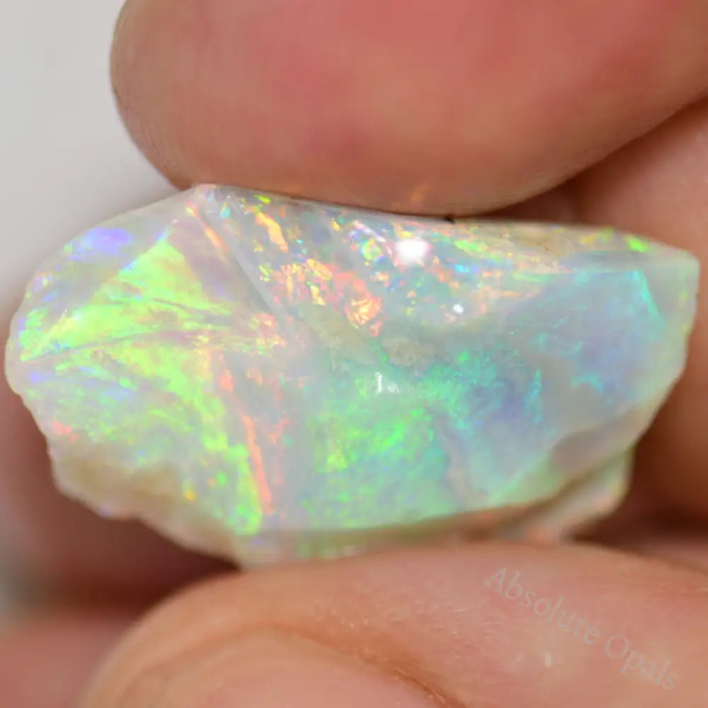 12.0 Cts Australian Rough Opal For Carving Lightning Ridge Single