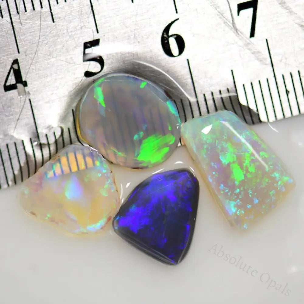 12.20 Cts Australian Opal Rough Parcel Rubs Lightning Ridge