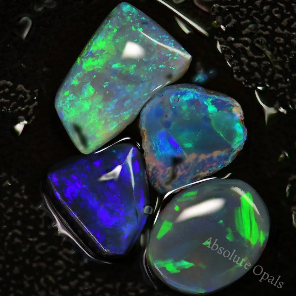 12.20 Cts Australian Opal Rough Parcel Rubs Lightning Ridge