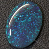 12.21 Cts Australian Black Opal Lightning Ridge Solid Gem Stone Cabochon