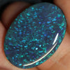 12.21 Cts Australian Black Opal Lightning Ridge Solid Gem Stone Cabochon