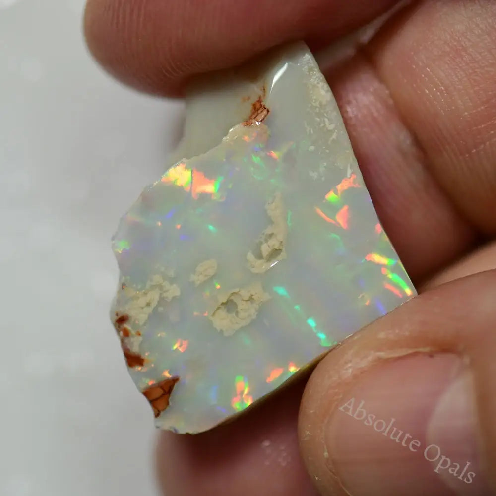 Australian Rough Opal, Lightning Ridge Rub