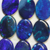 12.39 Cts Australian Opal Doublet Stone Cabochon 9Pcs 8X6