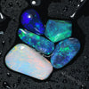 black rough opal