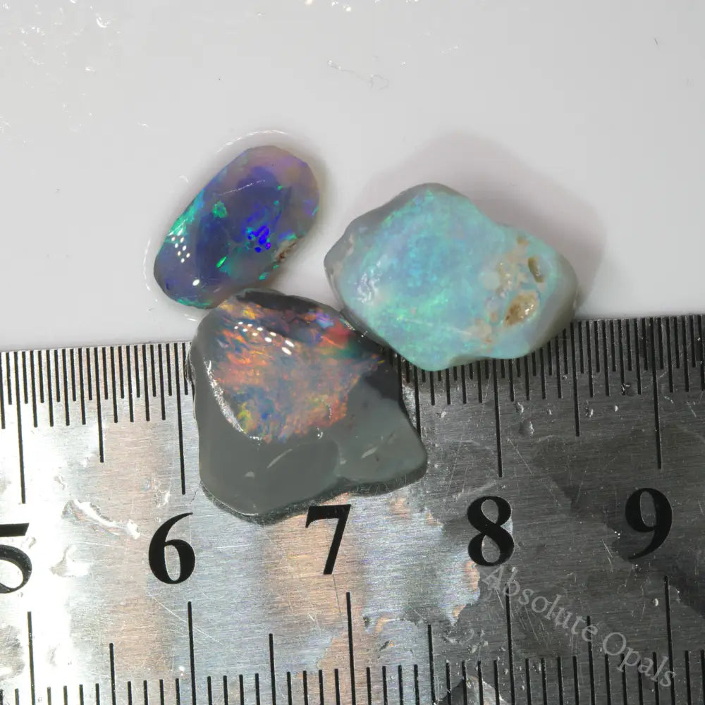 Australian Rough Opal Rubs Parcel  Lightning Ridge 