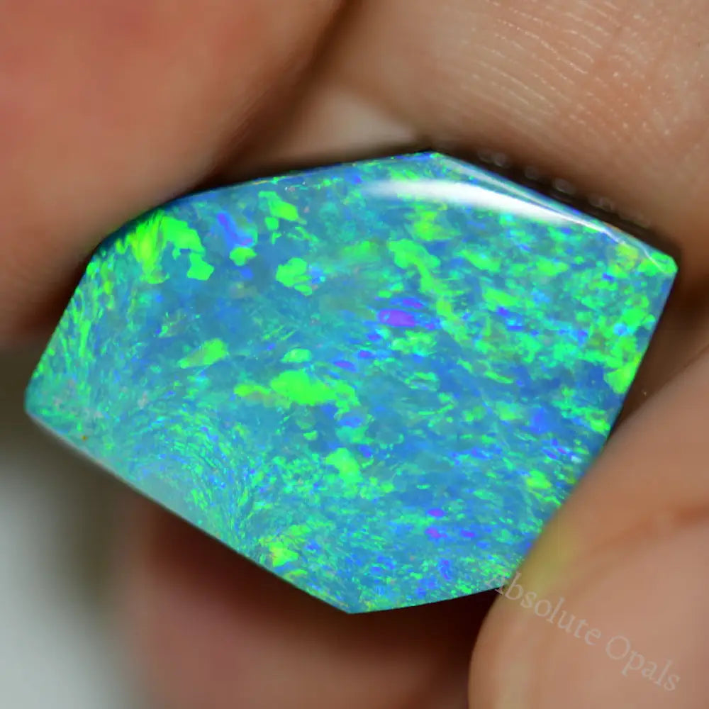 12.6 Cts Australian Opal Doublet Rough Rub Lightning Ridge