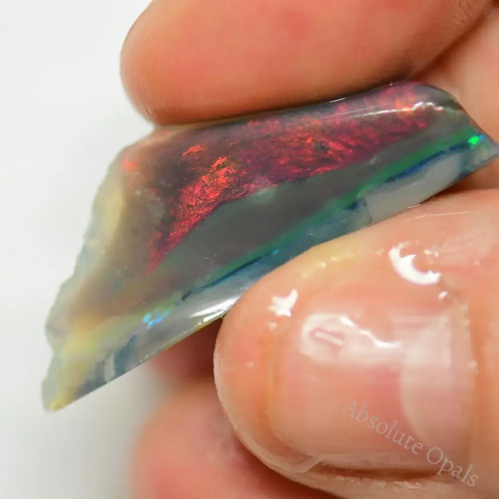 12.6 Cts Australian Rough Opal Lightning Ridge