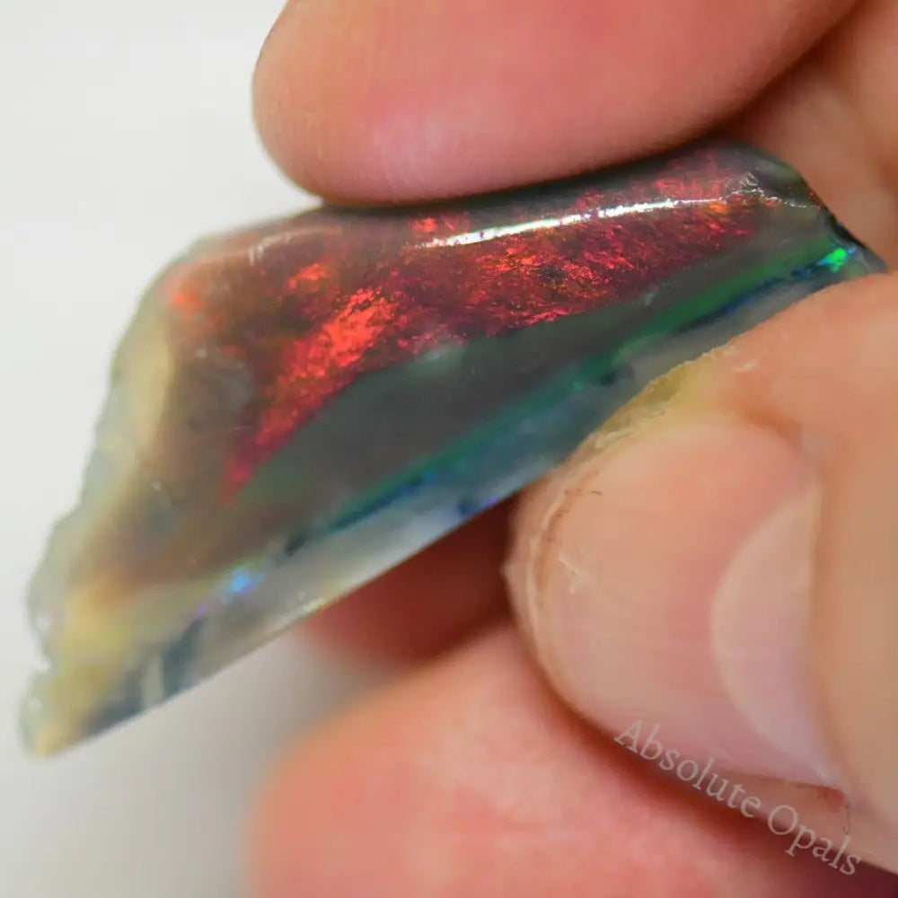 12.6 Cts Australian Rough Opal Lightning Ridge