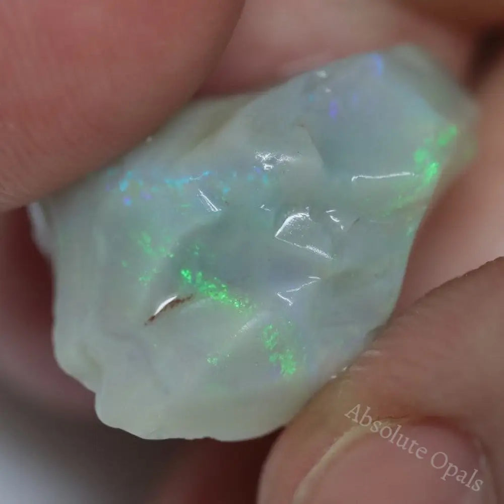 12.65 Cts Single Opal Rough For Carving 17.9X15.0X10.4Mm