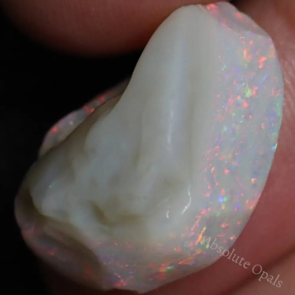 12.80 Cts Australian Opal Lightning Ridge Solid Rough Loose Rub Gem Stone