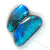 black rough opal