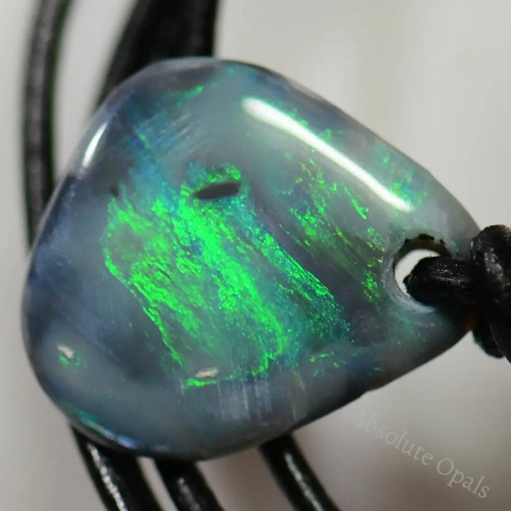 Black Opal Pendant