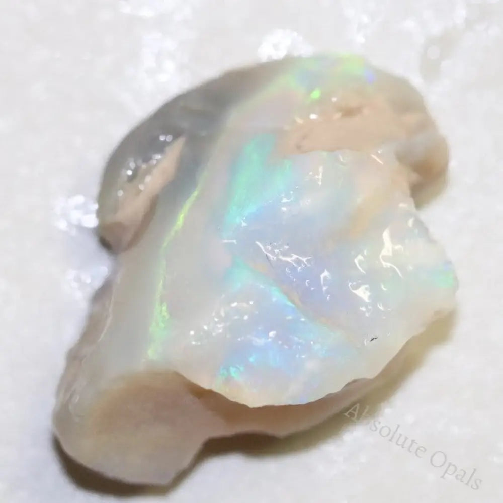 12.90 Cts Single Opal Rough For Carving 21.9X16.0X10.4Mm