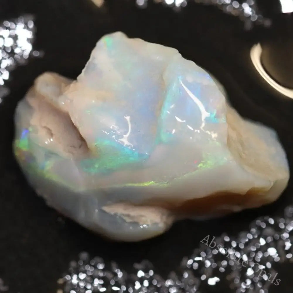 12.90 Cts Single Opal Rough For Carving 21.9X16.0X10.4Mm