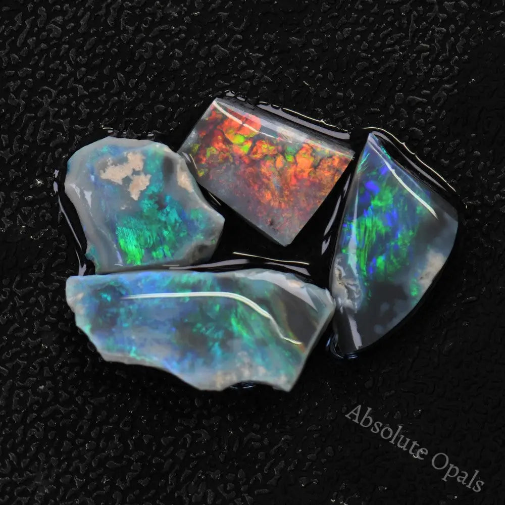 Rough Black Opal