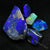 Australian Black Rough Opal Parcel Lightning Ridge