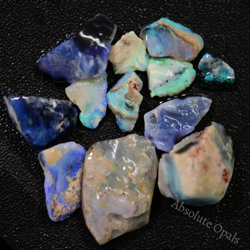 120 Cts Australian Rough Opal Parcel Lightning Ridge Beginners