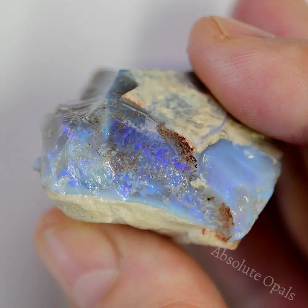 125 Cts Australian Rough Opal Lightning Ridge Single