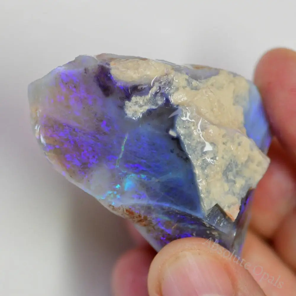 crsytal rough opal