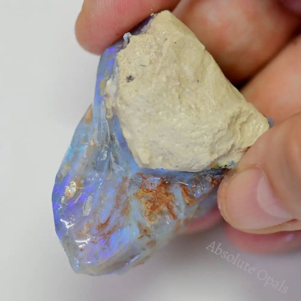 125 Cts Australian Rough Opal Lightning Ridge Single