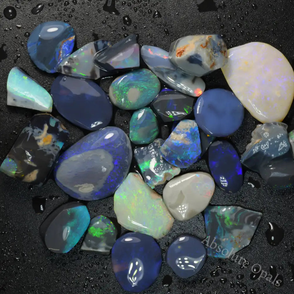 Rough opal parcel