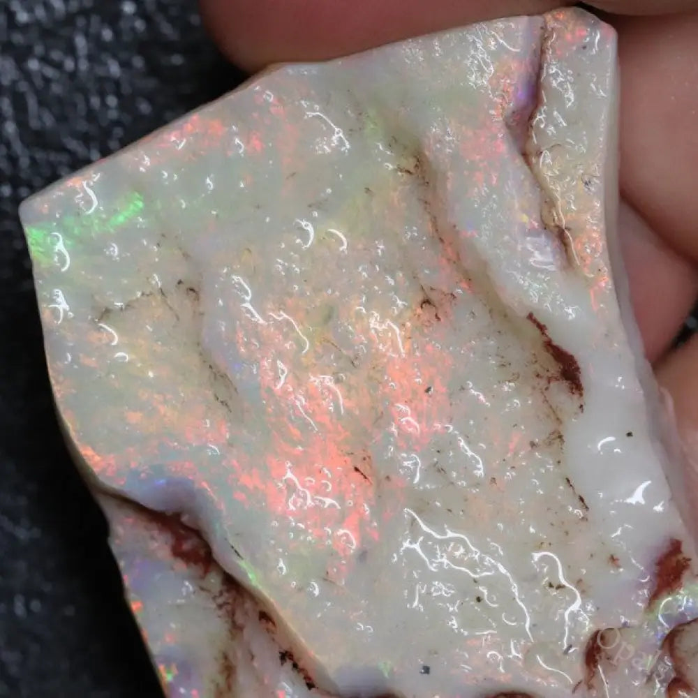 127.75 Cts Australian Lightning Ridge Opal Rough For Carving Gem Stone