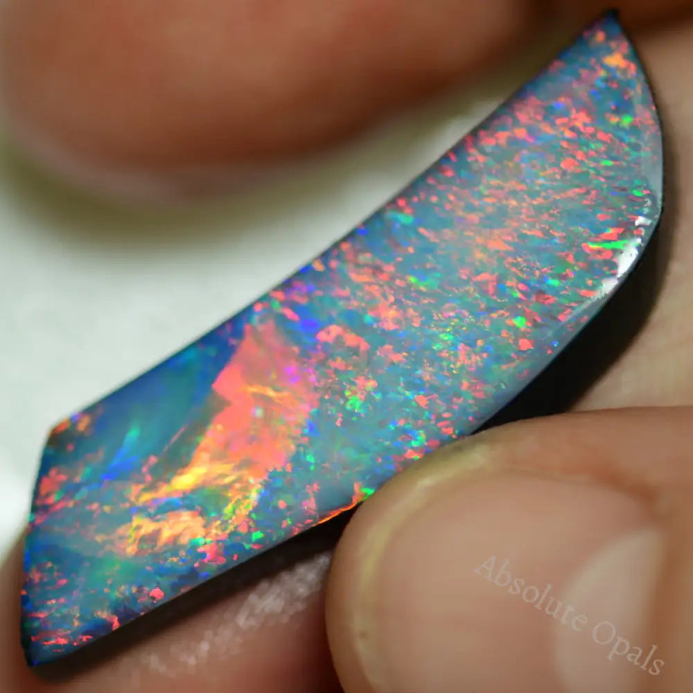 13.0 Cts Australian Opal Doublet Rough Rub Lightning Ridge- Unpolished