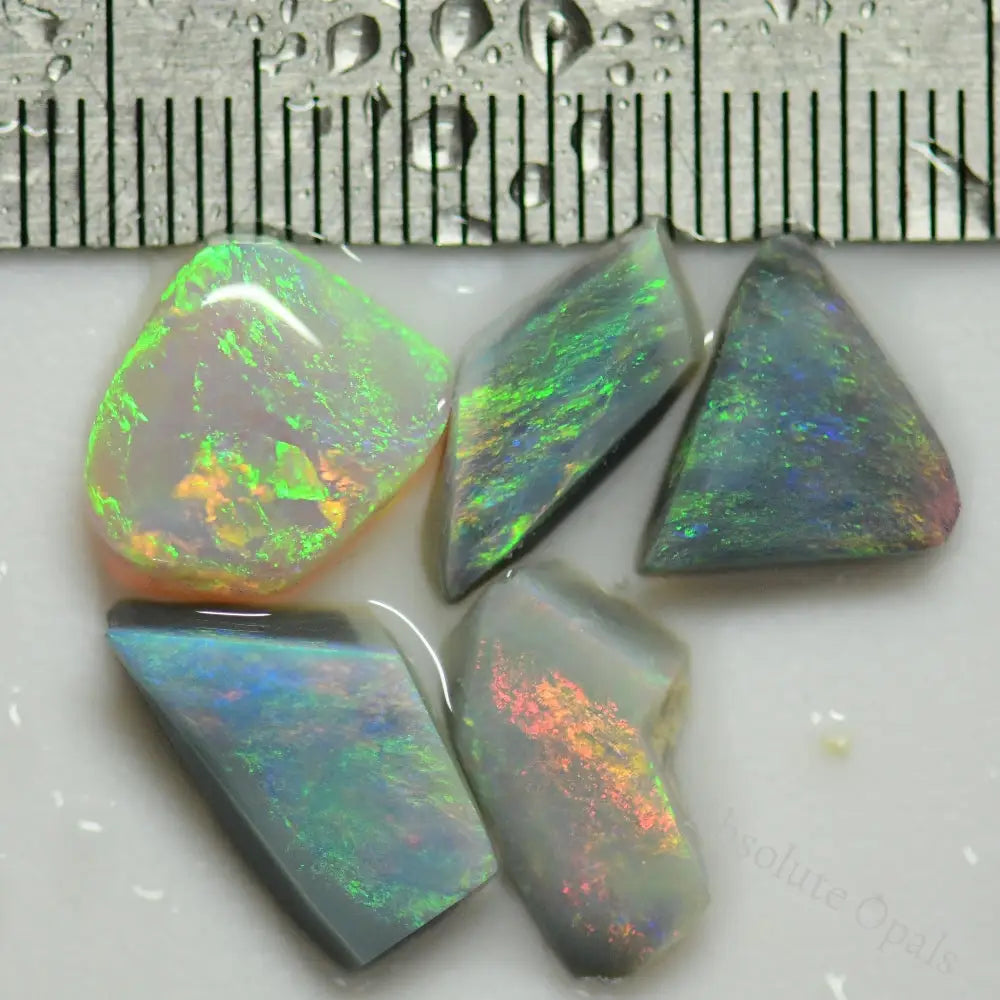 13.1 Cts Australian Opal Rough Parcel Rubs Lightning Ridge