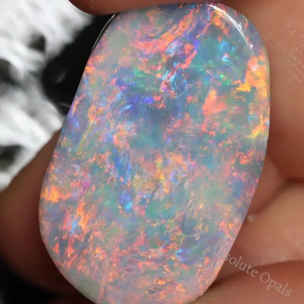 13.10 Cts Australian Opal Lightning Ridge Solid Rough Loose Rub Gem Stone