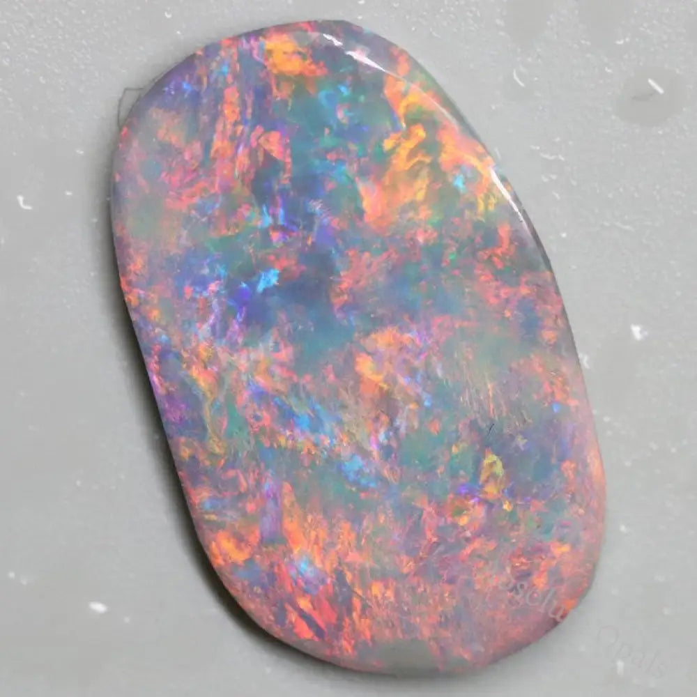 13.10 Cts Australian Opal Lightning Ridge Solid Rough Loose Rub Gem Stone