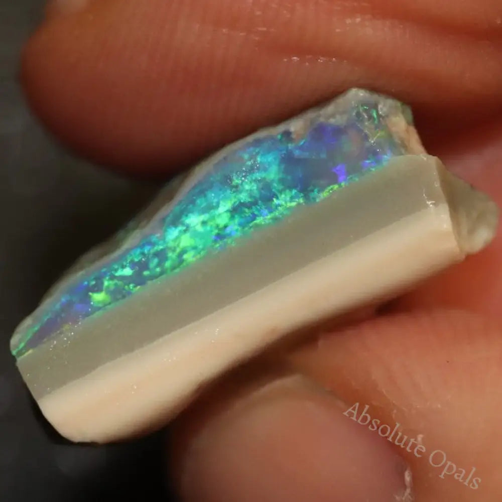 13.20 Cts Australian Semi-Black Opal Rough Lightning Ridge