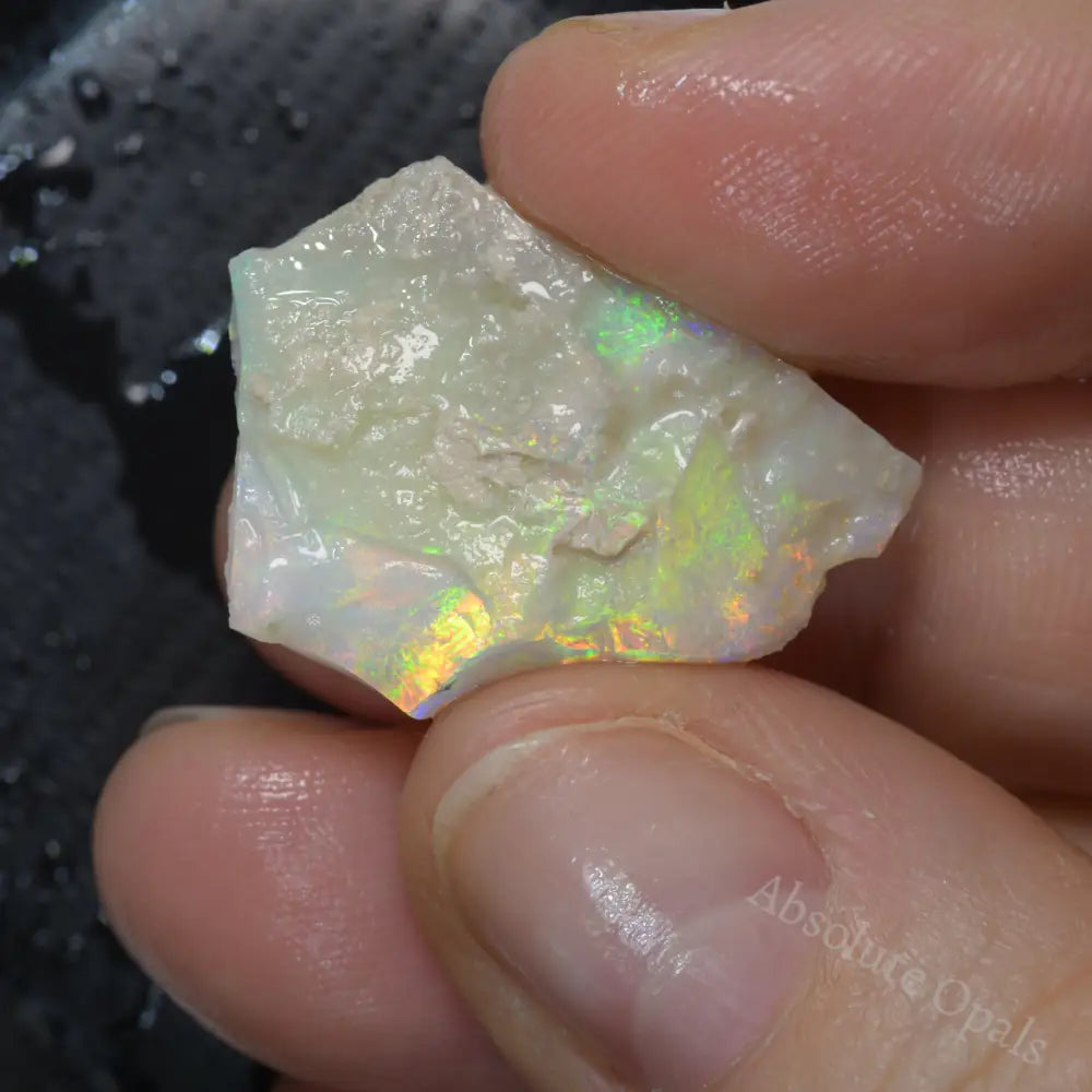 13.3 cts Australian Rough Opal Lightning Ridge